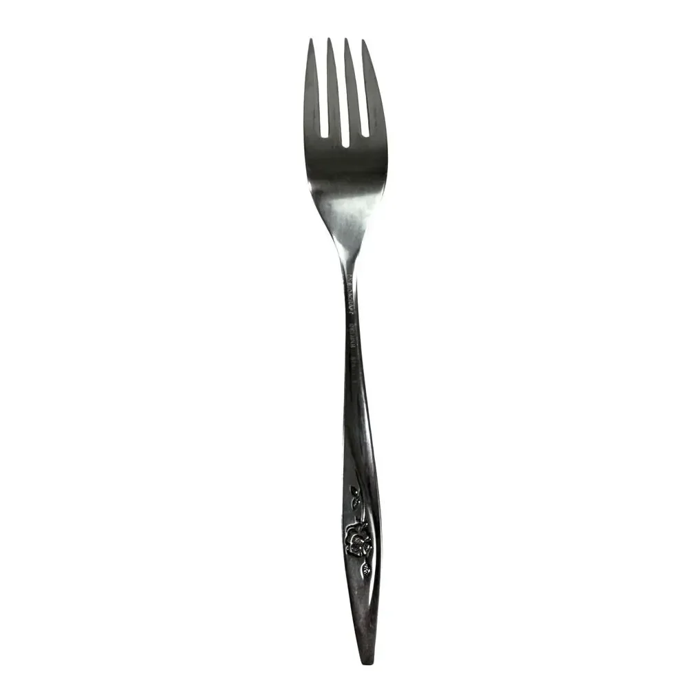 Fork Lasting Rose (Stainless) by Oneida Silver Discontinued 7‎ 1/4